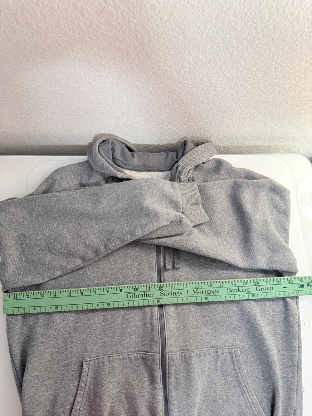 Under Armour Men’s Gray Full-Zip Hooded Sweatshirt Loose Fit Size LG